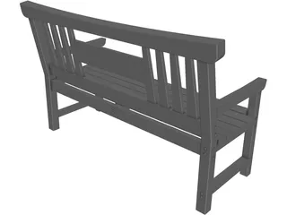 Bench 3D Model