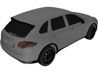 Porsche Cayenne (2011) 3D Model