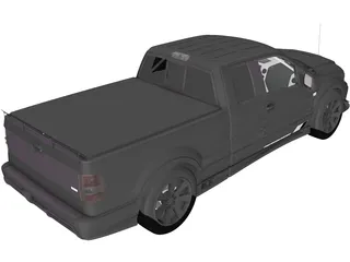 Saleen S331 Supercab (2008) 3D Model