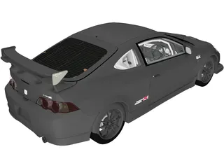 Honda Integra Mugen (2002) 3D Model