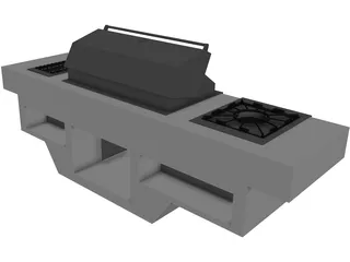 Barbacoa Viking 3D Model