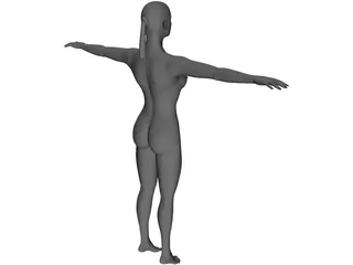 Girl 3D Model