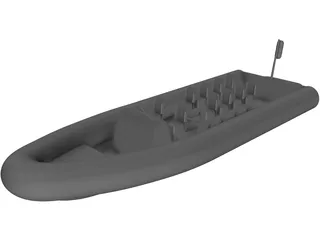 RIB 10M 3D Model