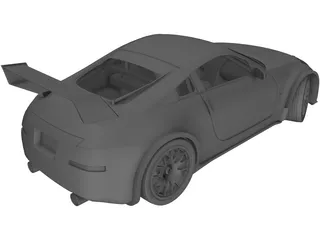 Nissan 350Z Fairlady Tuning GT 3D Model