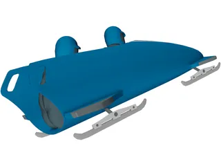 Bobsleigh 3D Model