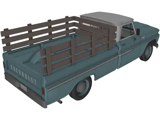 Chevrolet C10 Pickup 3D Model