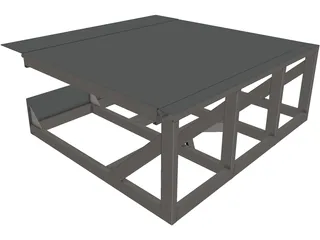 Leveling Platform 3D Model