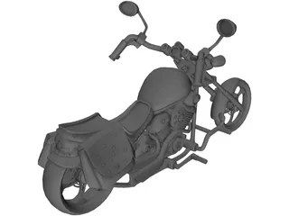 Harley-Davidson 3D Model