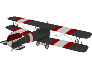 Sopwith Camel 3D Model