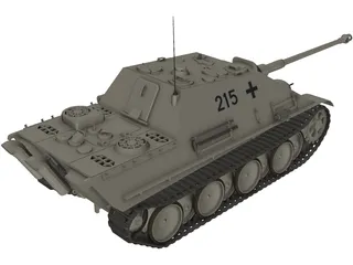 Jag Panther 3D Model