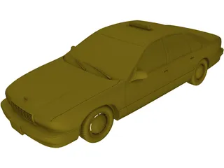 Taxi USA 3D Model