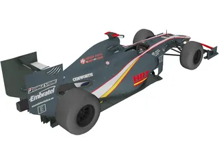 HRT F1 (2010) 3D Model