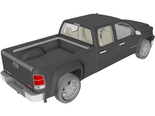 GMC Sierra (2007) 3D Model