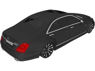 Mercedes-Benz S65 AMG (2010) 3D Model