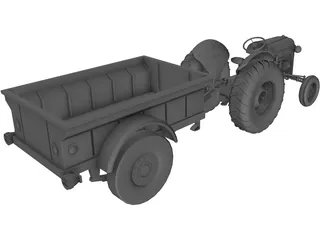 Tractor 3D Model