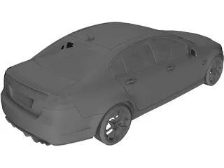 Pontiac G8 3D Model