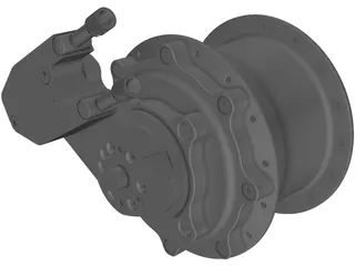 Rohloff Hub 3D Model