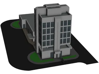 Post Office 3D Model