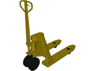 Handtruck Pallet Dolly 3D Model