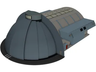 Hanger Bay 3D Model