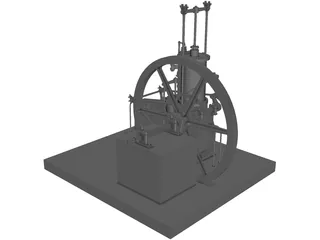 Watt Machine 3D Model