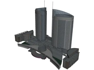 Hotel 3D Model