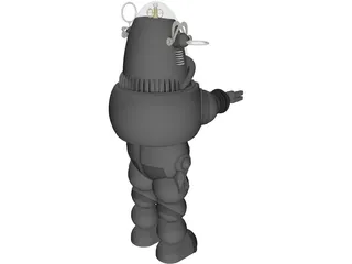 Robby the Robot 3D Model