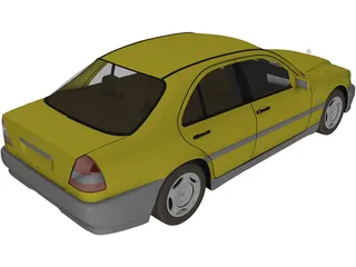 Mercedes-Benz C-class 3D Model