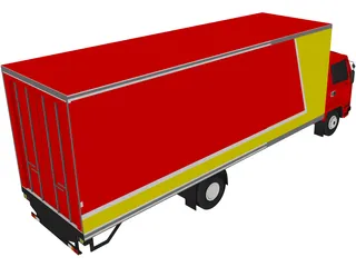 Hino Box (1995) 3D Model