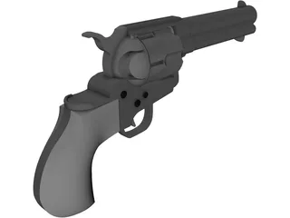 Colt Thunderer 5 Inch 3D Model