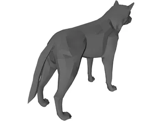 Coyote 3D Model