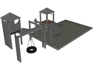 Jungle-Gym 3D Model