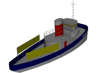 Tug 3D Model