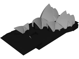 Opera House Sydney 3D Model