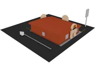 Taco Bell 3D Model