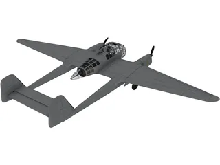 Focke-Wulf Fw 189 3D Model