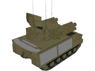 M-113 ADATS 3D Model