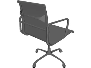 Chair Eames EA 107 3D Model