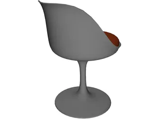 Chair Tulip 3D Model