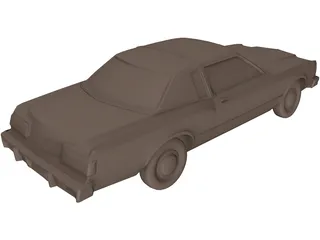 Chrysler Lebaron (1979) 3D Model