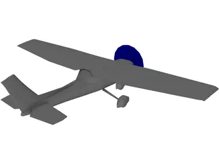 Cessna 152 3D Model