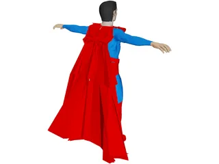 Superman 3D Model