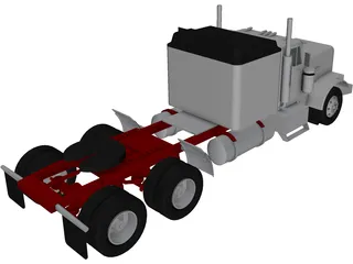 Freightliner Aerodyne 3D Model