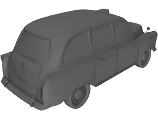 Taxi London 3D Model