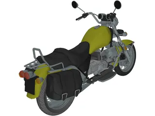 Moto Guzzi 1100i California 3D Model