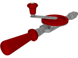 Drill 3D Model