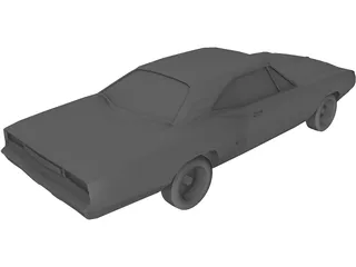 Dodge Coronet (1970) 3D Model