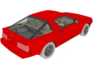 Mitsubishi Conquest (1988) 3D Model