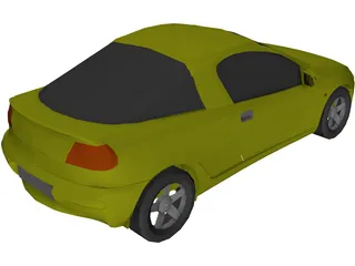 Opel Tigra (1997) 3D Model