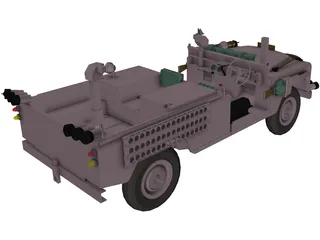 Land Rover Pink Panther 3D Model